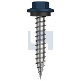 Hobsons - #12-11 x 35 Deep Ocean (Storm Blue) -Cl4 As3566 Type 17 Hex Head + Washer | Fs602-Do (Pack Of 500)